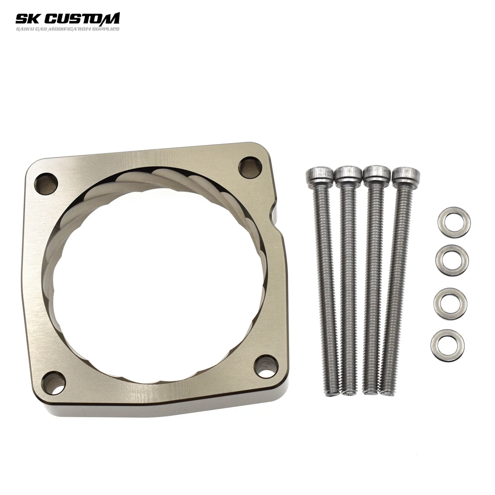 SK CUSTOM Aluminum M272 Engine Intake Manifold Adapter Throttle Body Spacer for Mercedes Benz R300
SK CUSTOM Aluminum M272 Engine Intake Manifold Adapter Throttle Body Spacer for Mercedes Benz R300