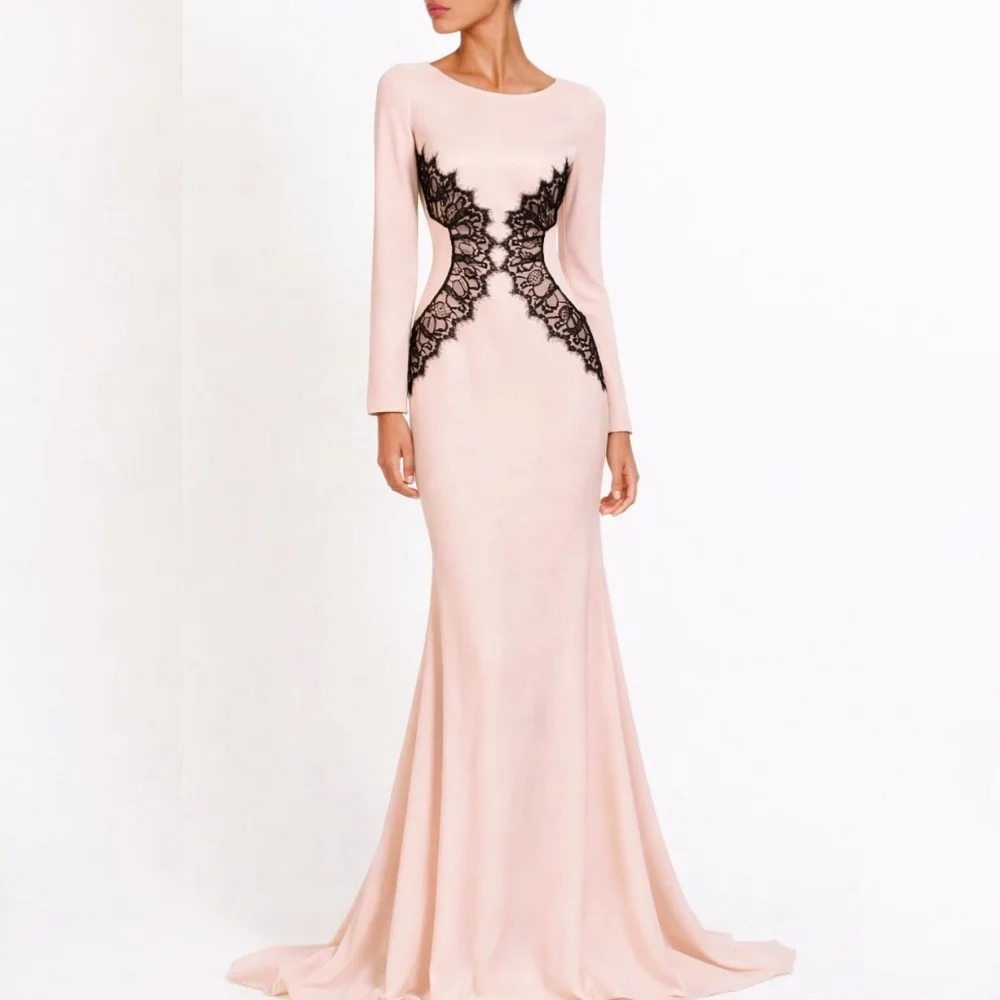 Customized High Quality Elegant Evening Dress O-Neck Mermaid Long Dresses Bespoke Occasion Grace Modern Style Party Gown Formal
Customized High Quality Elegant Evening Dress O-Neck Mermaid Long Dresses Bespoke Occasion Grace Modern Style Party Gown Formal