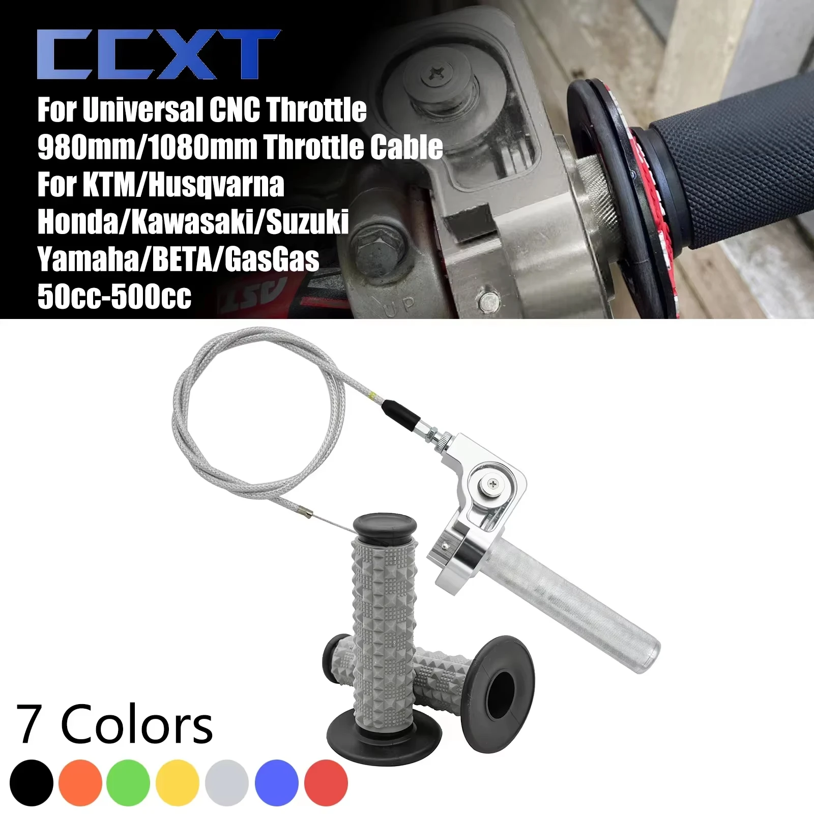 22 мм универсальные мотоциклетные ручки, кабель дроссельной заслонки с ЧПУ, быстроповоротные ручки дроссельной заслонки для Honda Yamaha Suzuki KTM CRF CR XR CBR
22 мм универсальные мотоциклетные ручки, кабель дроссельной заслонки с ЧПУ, быстроповоротные ручки дроссельной заслонки для Honda Yamaha Suzuki KTM CRF CR XR CBR