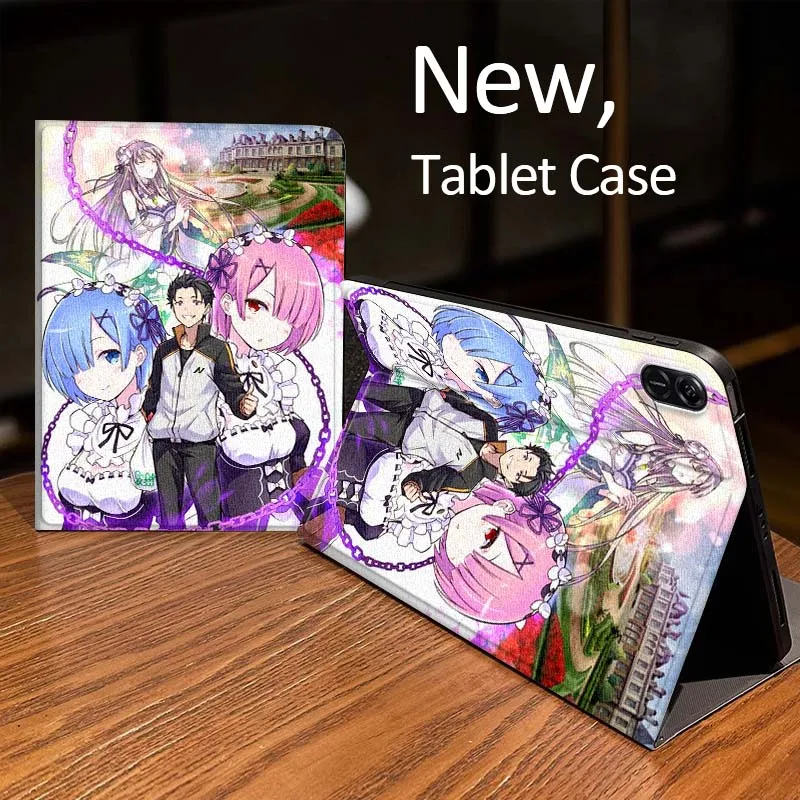 Cartoon RE ZERO pattern For MediaPad MatePad Air SE Pro M6 M5 M2 T10s T5 10 11 12.6 11.5 12 X 10.8 Inch 10.1 Tablet Case
Cartoon RE ZERO pattern For MediaPad MatePad Air SE Pro M6 M5 M2 T10s T5 10 11 12.6 11.5 12 X 10.8 Inch 10.1 Tablet Case