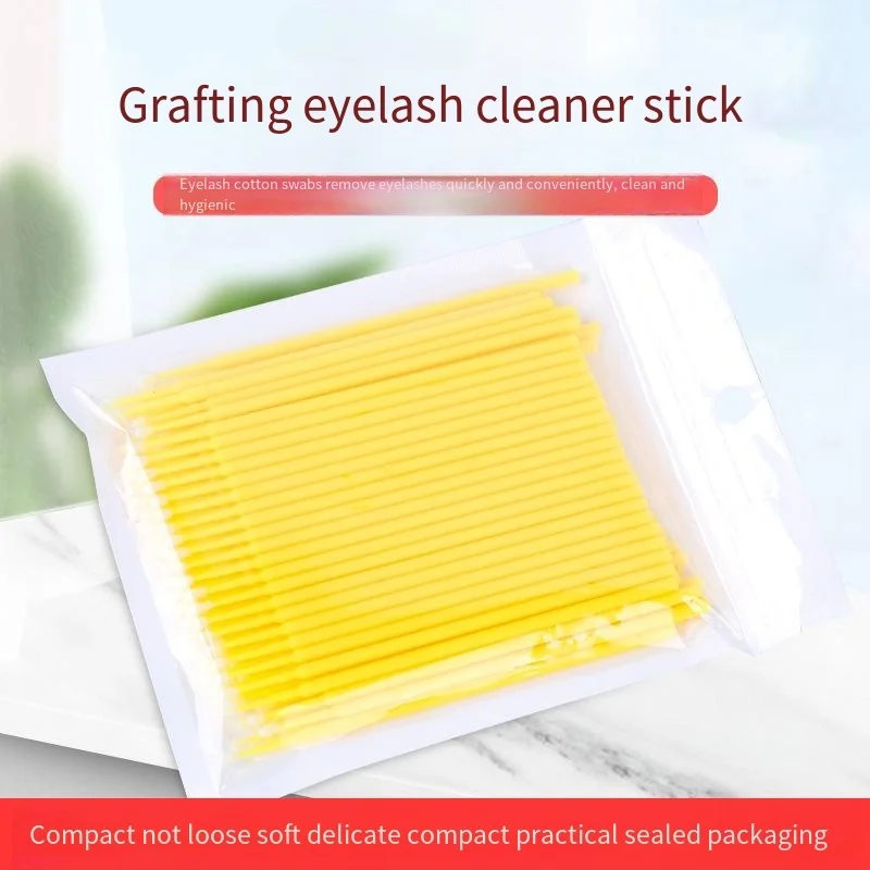 100PCS Disposable Applicator Micro Eyelash Brush Lashes Extension Cleaning Swab Lip Gloss Sticks Mascara Wands Makeup Tool
100PCS Disposable Applicator Micro Eyelash Brush Lashes Extension Cleaning Swab Lip Gloss Sticks Mascara Wands Makeup Tool