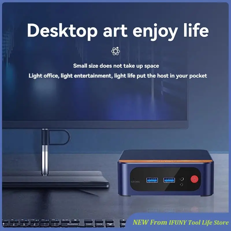Mini PC 4K 4096 X 2160 60Hz DDR4 16GB RAM 256GB SSD For Win11 Pro WIFI6 BT Desktop Gaming Computer New
Mini PC 4K 4096 X 2160 60Hz DDR4 16GB RAM 256GB SSD For Win11 Pro WIFI6 BT Desktop Gaming Computer New