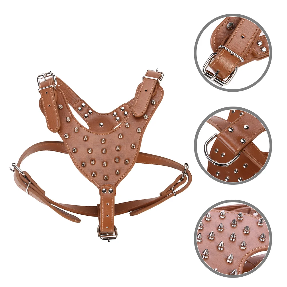 Stylish Spike Dog Harness for Walking Training Travel Comfortable Adjustable Pet Harness for Small Large Dogs Outdoor
Stylish Spike Dog Harness for Walking Training Travel Comfortable Adjustable Pet Harness for Small Large Dogs Outdoor