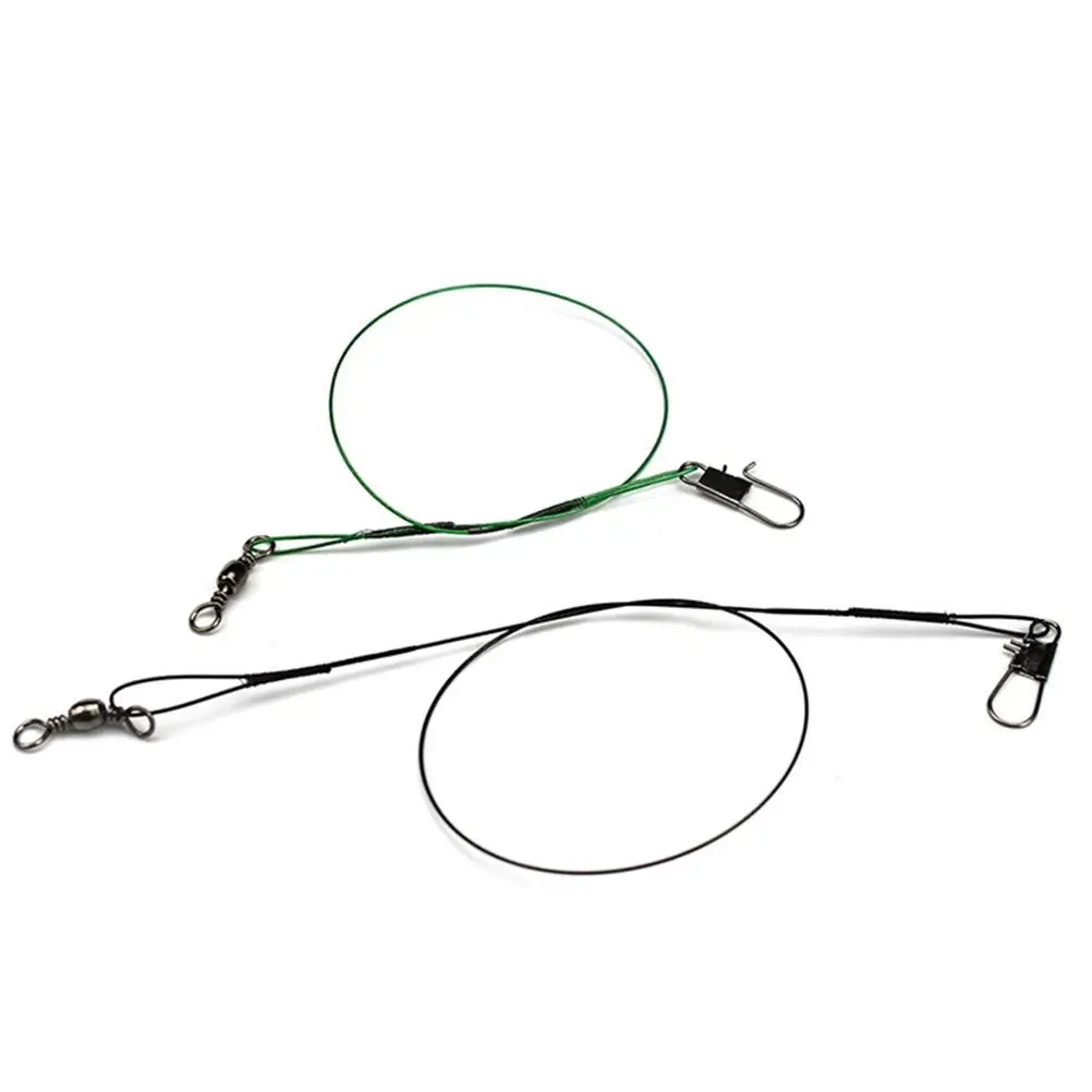 50pcs Fishing Anti-bite Line Stainless Steel Abrasion Resistance Saltwater Freshwater Barrel Snap Swivel Connector
50pcs Fishing Anti-bite Line Stainless Steel Abrasion Resistance Saltwater Freshwater Barrel Snap Swivel Connector