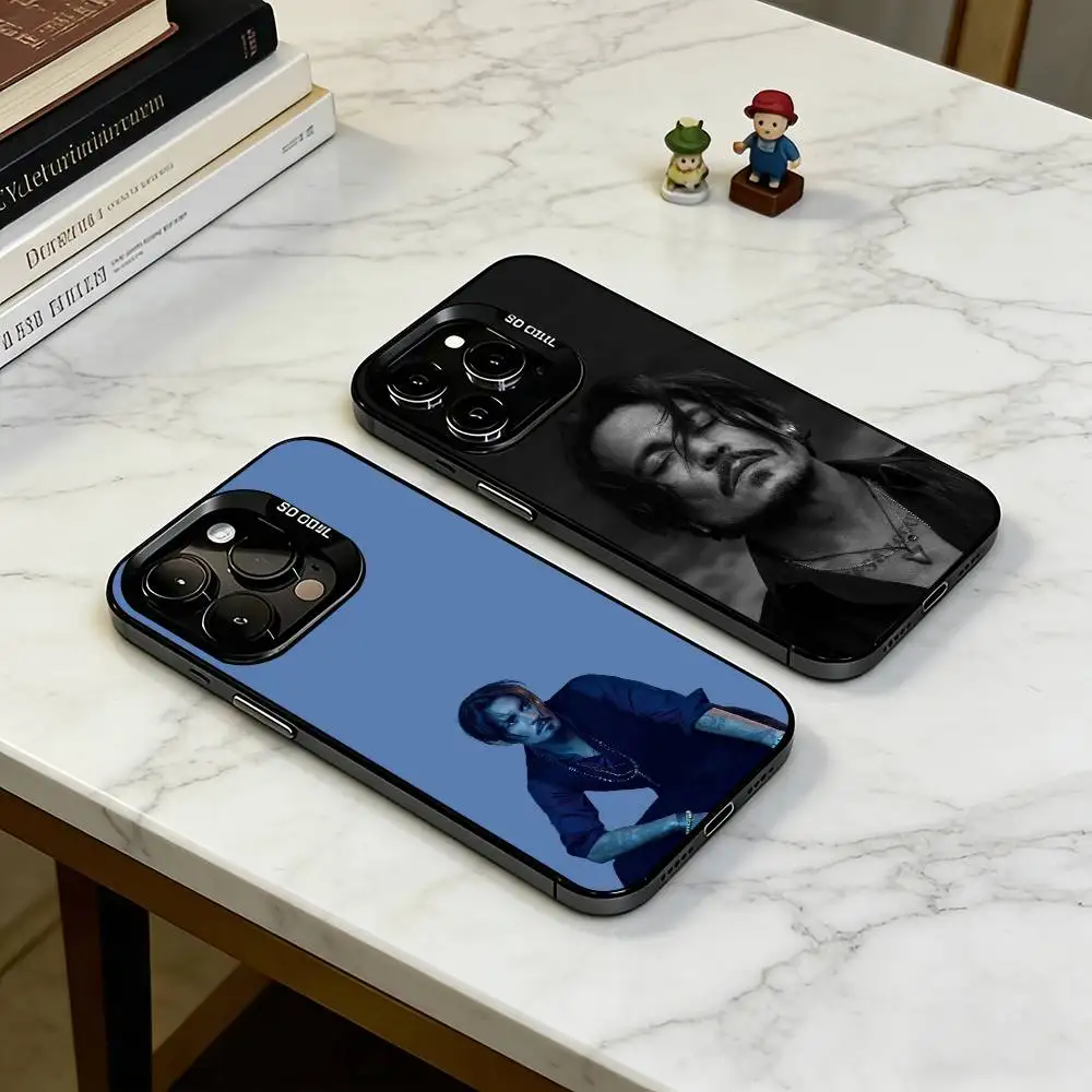 J-Johnny Depp Cool Actor Phone Case For iPhone 17,16,15,14,13,12,11 Plus,Pro Max,XS,Colorful Silver Phone case Funda Cover
J-Johnny Depp Cool Actor Phone Case For iPhone 17,16,15,14,13,12,11 Plus,Pro Max,XS,Colorful Silver Phone case Funda Cover