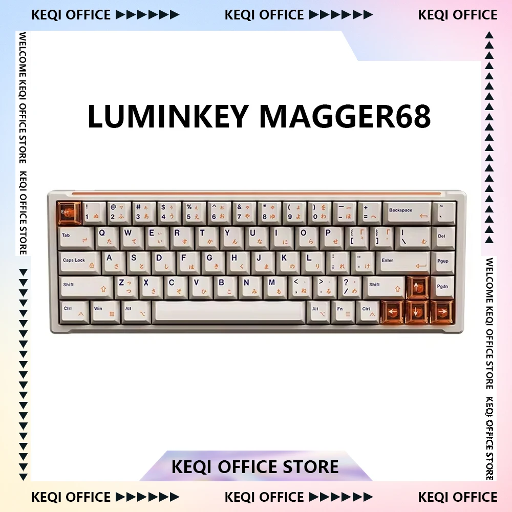 Luminkey Magger68 клавиатура с магнитным переключателем, проводная RGB, горячая замена, 8k, механическая клавиатура, аксессуары для киберспорта, геймера, подарки
Luminkey Magger68 клавиатура с магнитным переключателем, проводная RGB, горячая замена, 8k, механическая клавиатура, аксессуары для киберспорта, геймера, подарки