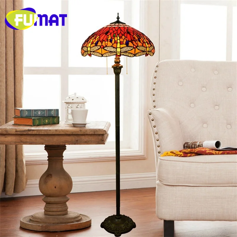 FUMAT Tiffany 18-inch retro style floor lamp red festive art Deco Dragonfly gift lamp Hotel living room bedroom torchiere lamp
FUMAT Tiffany 18-inch retro style floor lamp red festive art Deco Dragonfly gift lamp Hotel living room bedroom torchiere lamp
