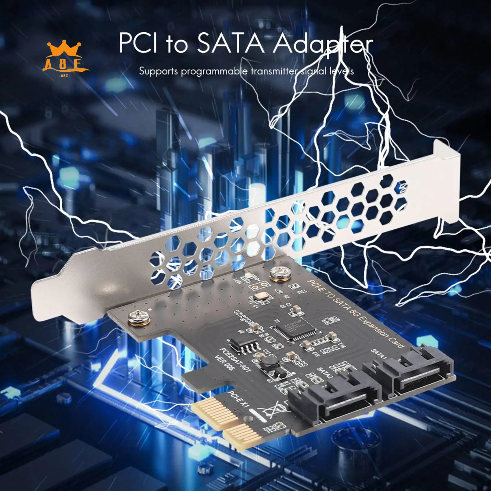A08E-Pcie PCI Express к SATA3.0 2-портовый адаптер карты контроллера расширения SATA III 6G
A08E-Pcie PCI Express к SATA3.0 2-портовый адаптер карты контроллера расширения SATA III 6G