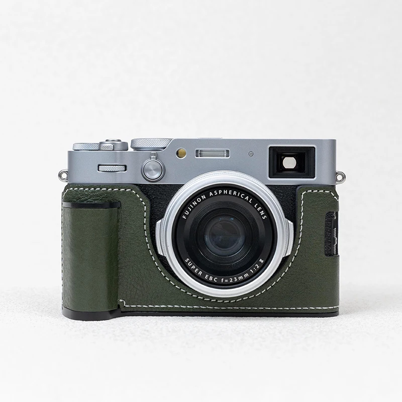 Чехол для камеры ручной работы из натуральной кожи для Fujifilm X100VI, защита ручки, чехол-база
Чехол для камеры ручной работы из натуральной кожи для Fujifilm X100VI, защита ручки, чехол-база