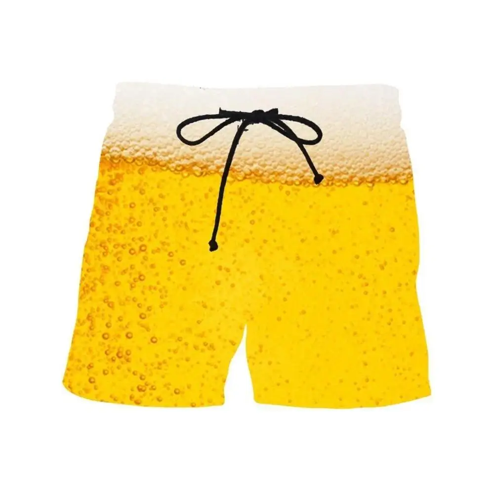 Men's 3D Printed Hawaiian Beach Shorts, Quick Dry Ice Silk Surf Swim Trunks
Men's 3D Printed Hawaiian Beach Shorts, Quick Dry Ice Silk Surf Swim Trunks