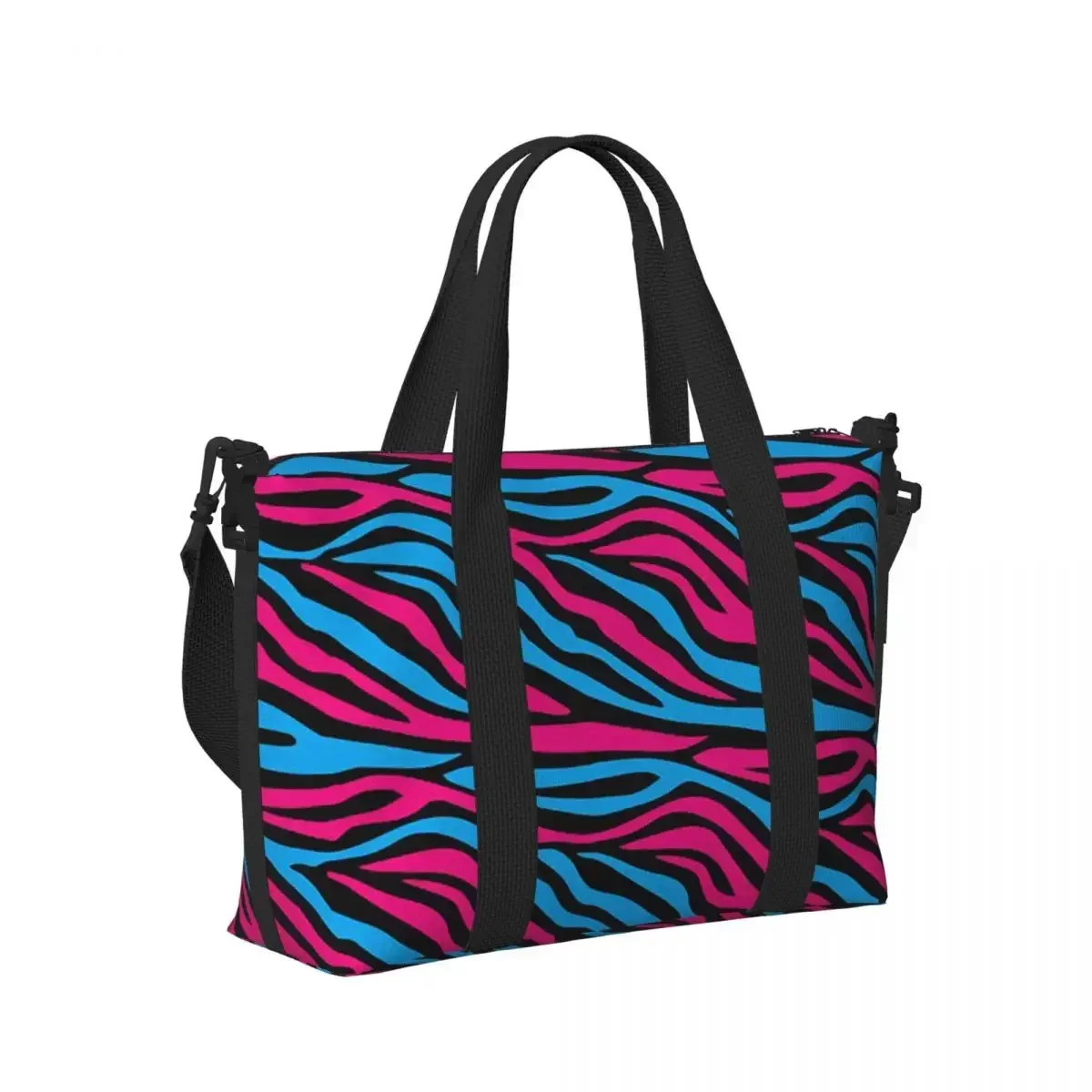 Zebra Stripes Pattern Beach Travel Bag Large Capacity Tote Bags for Gym Sport Women Shopping Duffle Shoulder Bag
Zebra Stripes Pattern Beach Travel Bag Large Capacity Tote Bags for Gym Sport Women Shopping Duffle Shoulder Bag