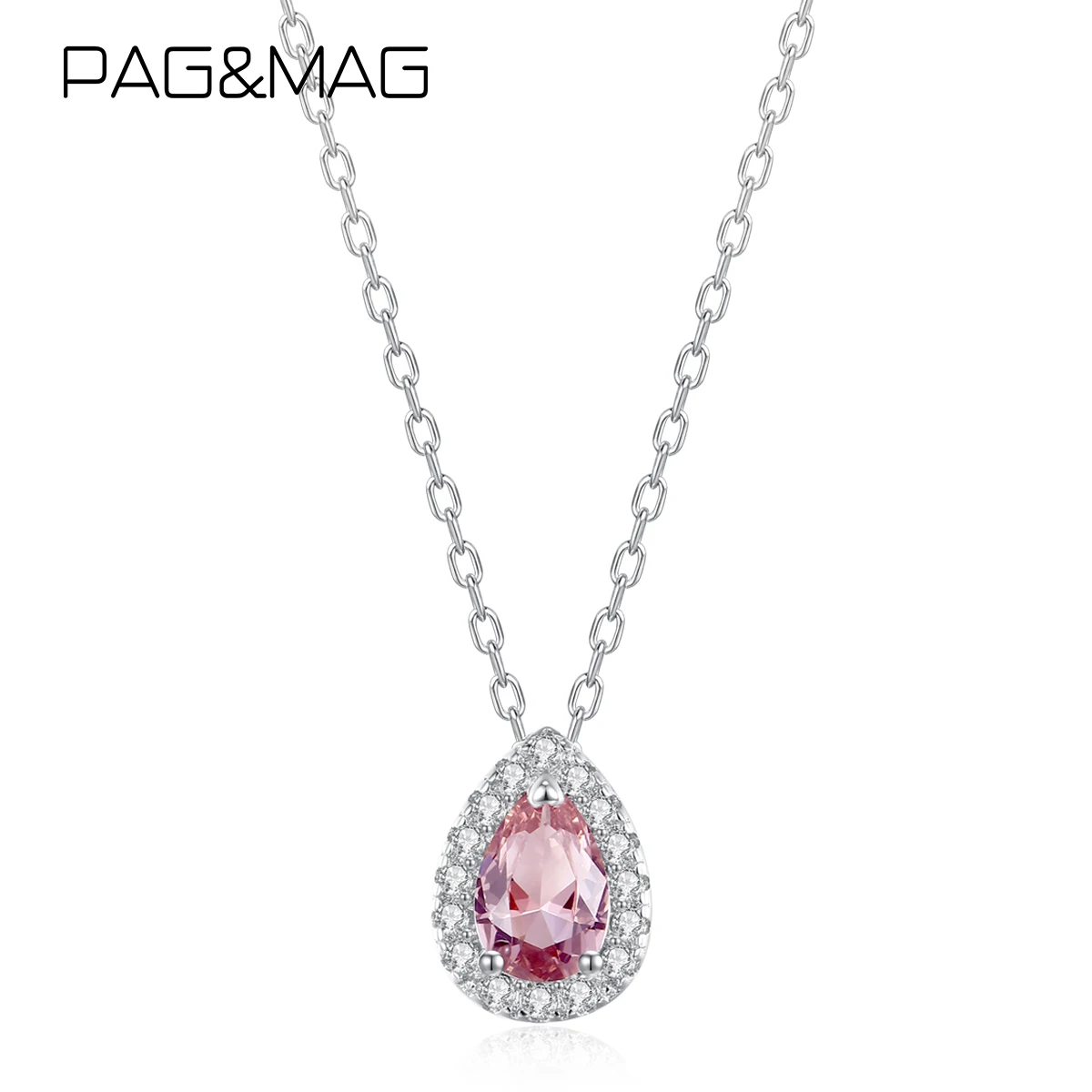PAG&MAG S925 Lab Luxury CZ Gemstone Pendant Necklaces Elegant Sparking Dress Decorated Jewelry for Women Bridal Dating Gifts
PAG&MAG S925 Lab Luxury CZ Gemstone Pendant Necklaces Elegant Sparking Dress Decorated Jewelry for Women Bridal Dating Gifts
