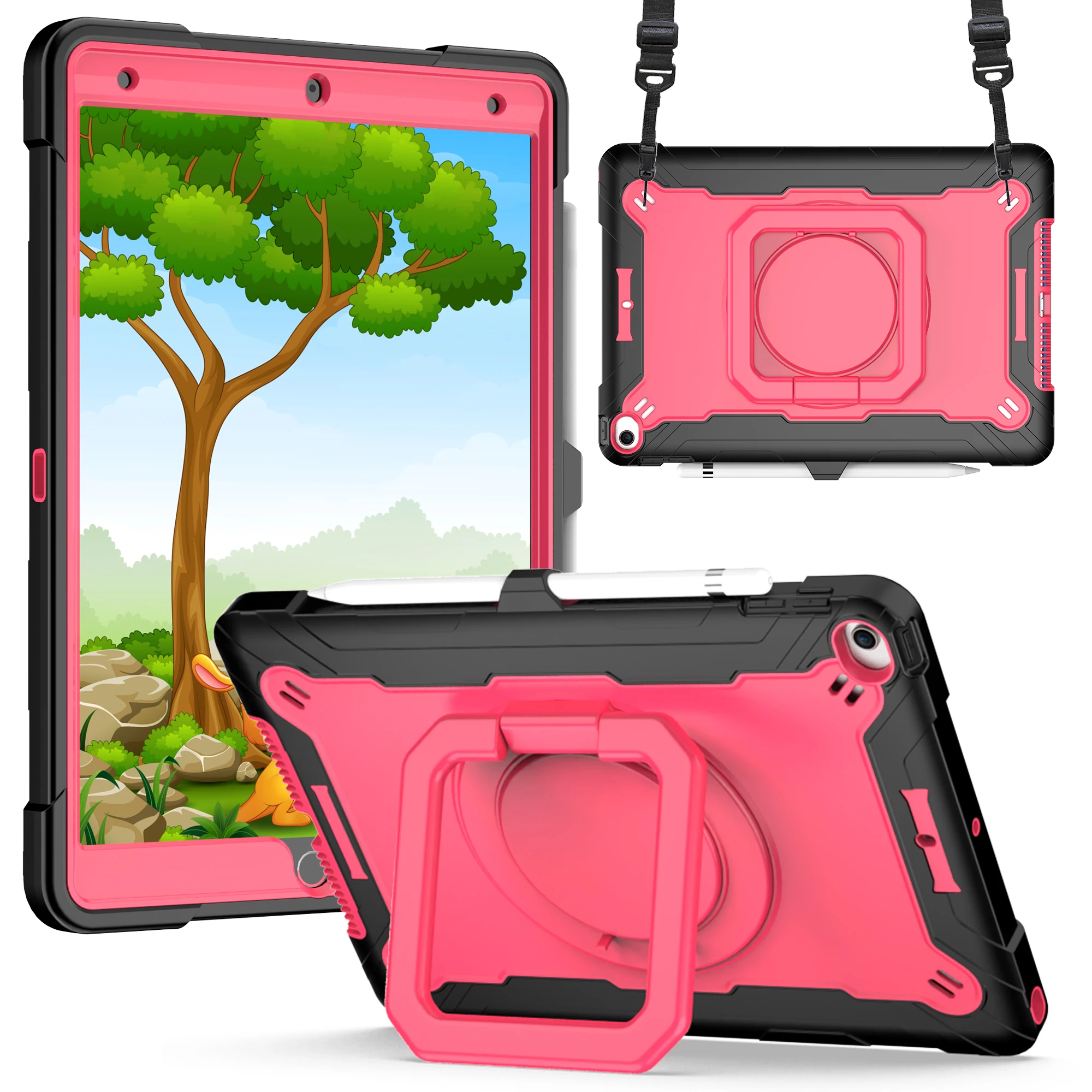 Case for iPad 9th 8th 7th Generation 10.2 Inch iPad Air3 10.5 Inch 2020 Heavy Duty Shockproof Protective Tablet Cover
Case for iPad 9th 8th 7th Generation 10.2 Inch iPad Air3 10.5 Inch 2020 Heavy Duty Shockproof Protective Tablet Cover