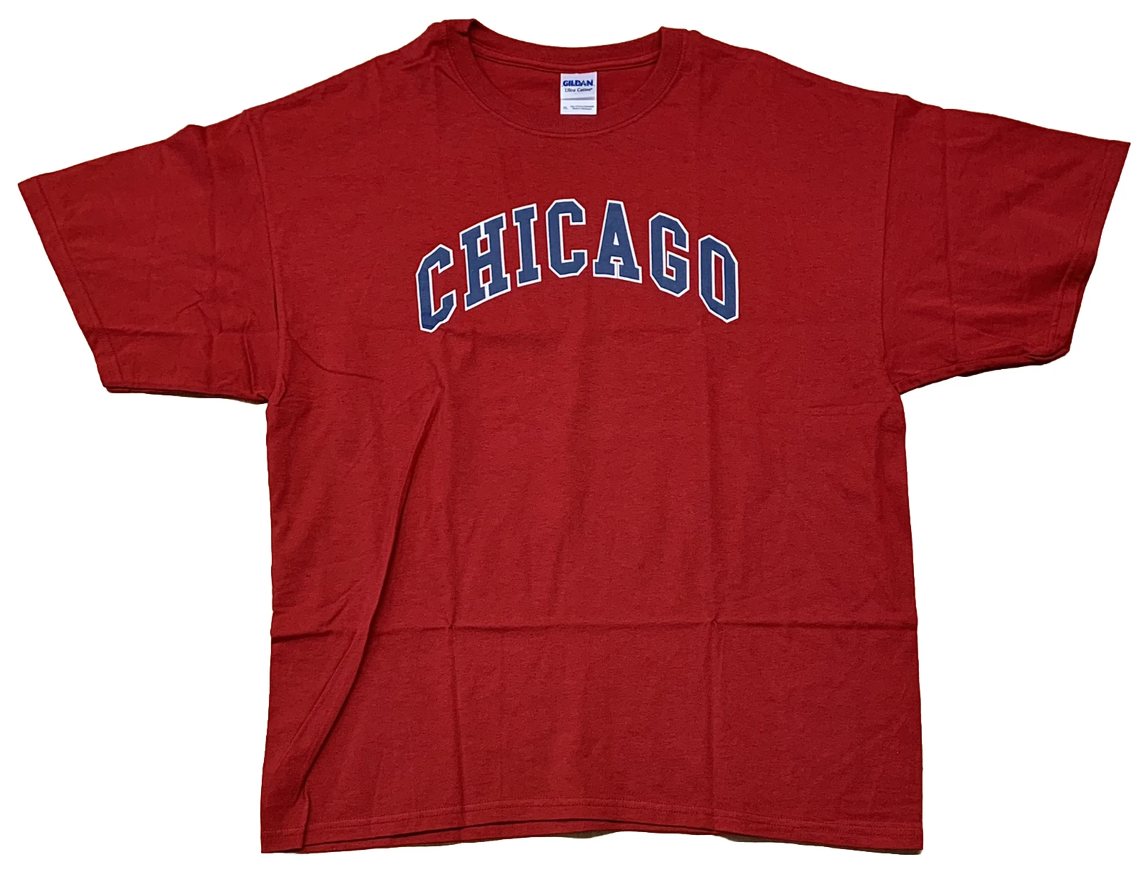 Chicago T-Shirt Size XL Crimson Red w/Blue Logo 100% Cotton Excellent Condition! New Year 2025 Football Shirts 2025
Chicago T-Shirt Size XL Crimson Red w/Blue Logo 100% Cotton Excellent Condition! New Year 2025 Football Shirts 2025