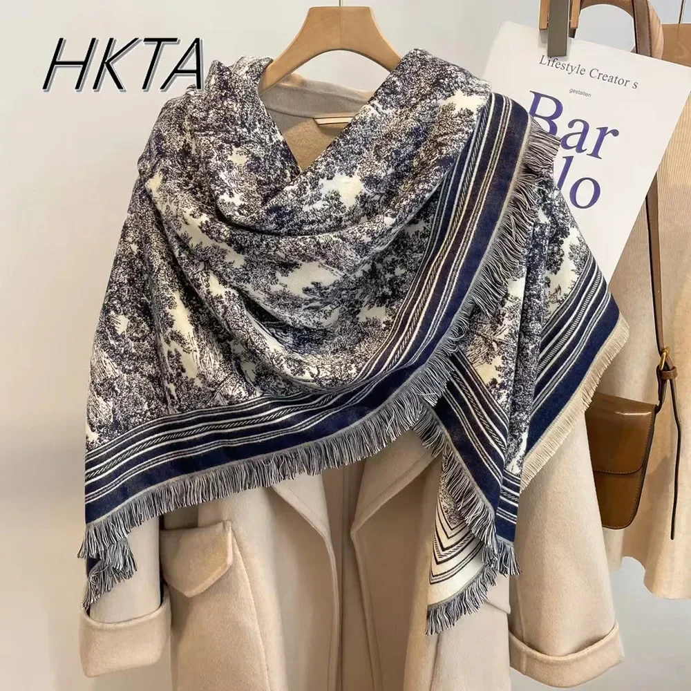 Niche Scarves Winter Kerchief Cashmere Scarf Women Design Warm Pashmina Blanket Scarf Women Shawl Wraps Thick Foulard Bufanda
Niche Scarves Winter Kerchief Cashmere Scarf Women Design Warm Pashmina Blanket Scarf Women Shawl Wraps Thick Foulard Bufanda