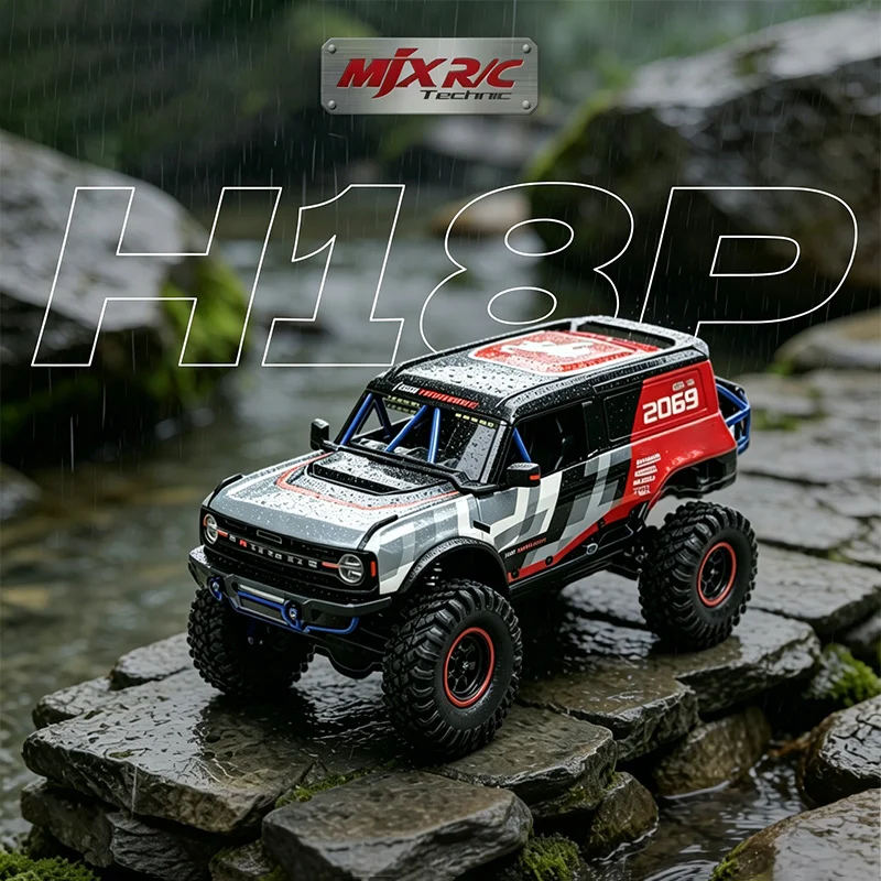MJX 1:18 H18P Liema Model RC Remote Control Car 4WD Brushless Small Scale Off-Road Climbing Car Boy Toy Car RTR Birthday Gift
MJX 1:18 H18P Liema Model RC Remote Control Car 4WD Brushless Small Scale Off-Road Climbing Car Boy Toy Car RTR Birthday Gift