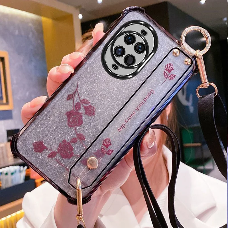 Для Huawei Nova 14 Ultra чехол с ремешком через плечо, силиконовый блестящий чехол на запястье для Huawei Nova 14 Pro Nova14, мягкий чехол
Для Huawei Nova 14 Ultra чехол с ремешком через плечо, силиконовый блестящий чехол на запястье для Huawei Nova 14 Pro Nova14, мягкий чехол