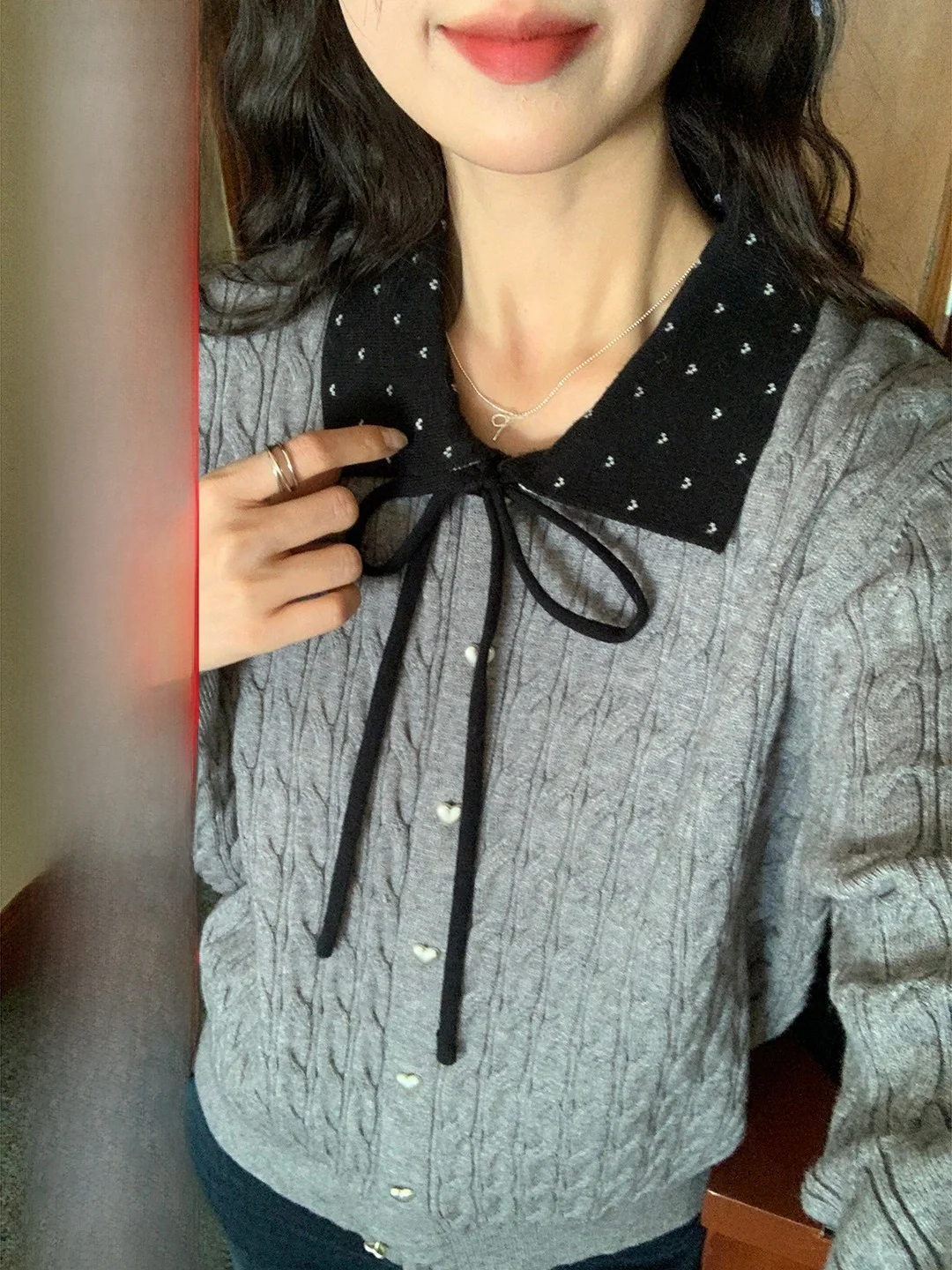 Sweet Color Blo Heart Bule Sweater Cardigan Women's Korean Sle Gentle Ele Winter Long Sve Loose Fit Knitted Top
Sweet Color Blo Heart Bule Sweater Cardigan Women's Korean Sle Gentle Ele Winter Long Sve Loose Fit Knitted Top