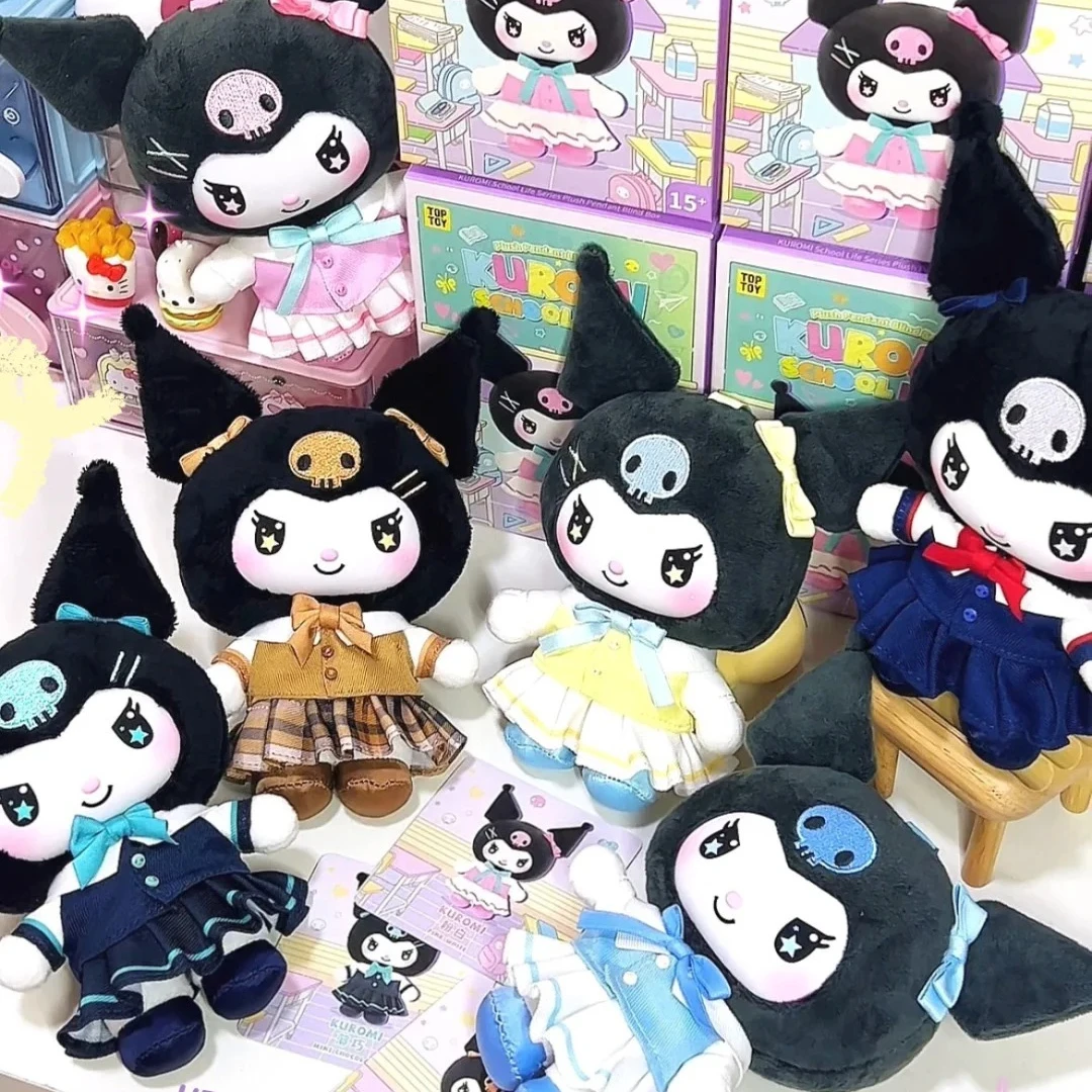 Подлинная Sanrio Kuromi School Life Series, загадочная коробка Kuromi Kawaii, виниловая сумка, кулон, кукла, слепая коробка, игрушка на заказ, подарки на день рождения
Подлинная Sanrio Kuromi School Life Series, загадочная коробка Kuromi Kawaii, виниловая сумка, кулон, кукла, слепая коробка, игрушка на заказ, подарки на день рождения