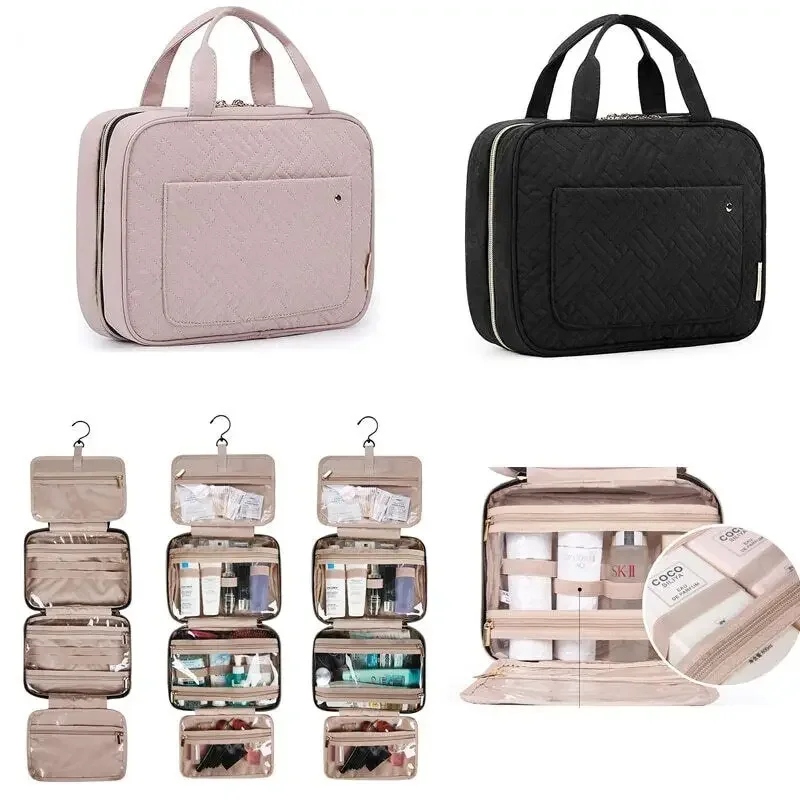 High Quality Makeup Bag Cosmetic Bag Waterproof Toiletries Wash Storage Bags Portable Large Capacity Travel Portable Folding
High Quality Makeup Bag Cosmetic Bag Waterproof Toiletries Wash Storage Bags Portable Large Capacity Travel Portable Folding