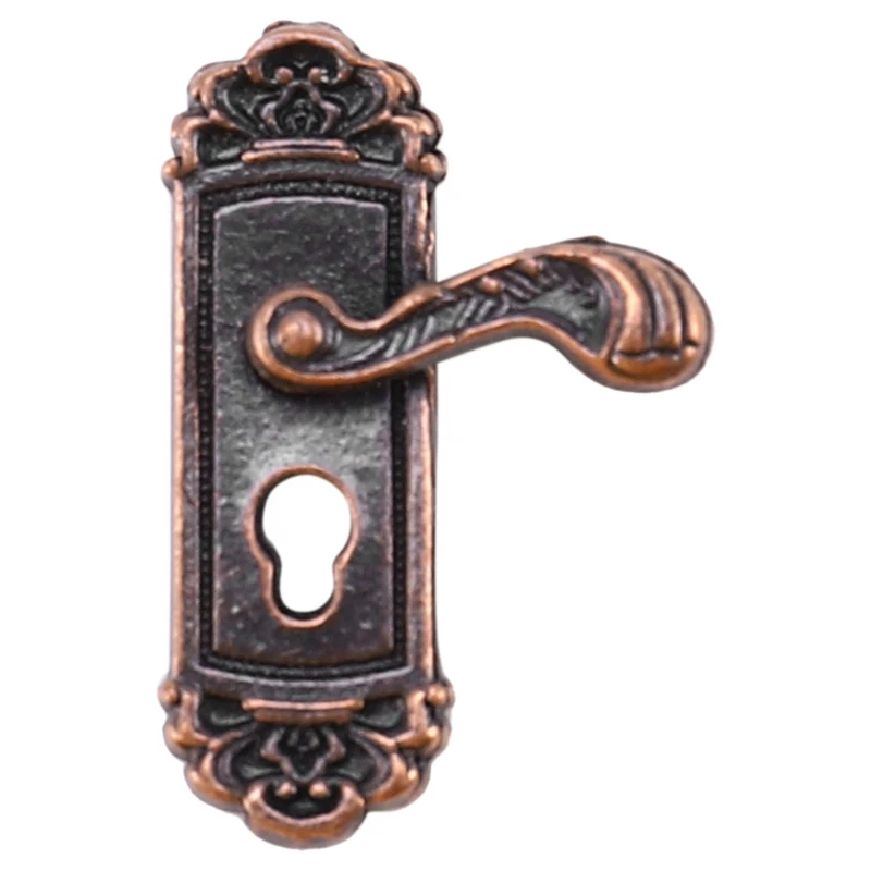 8Pcs Doll House Door Lock 1:12 Alloy Retro House Miniature Door Lock Doll House Furniture Accessories Right Handle Door Lock Key
8Pcs Doll House Door Lock 1:12 Alloy Retro House Miniature Door Lock Doll House Furniture Accessories Right Handle Door Lock Key