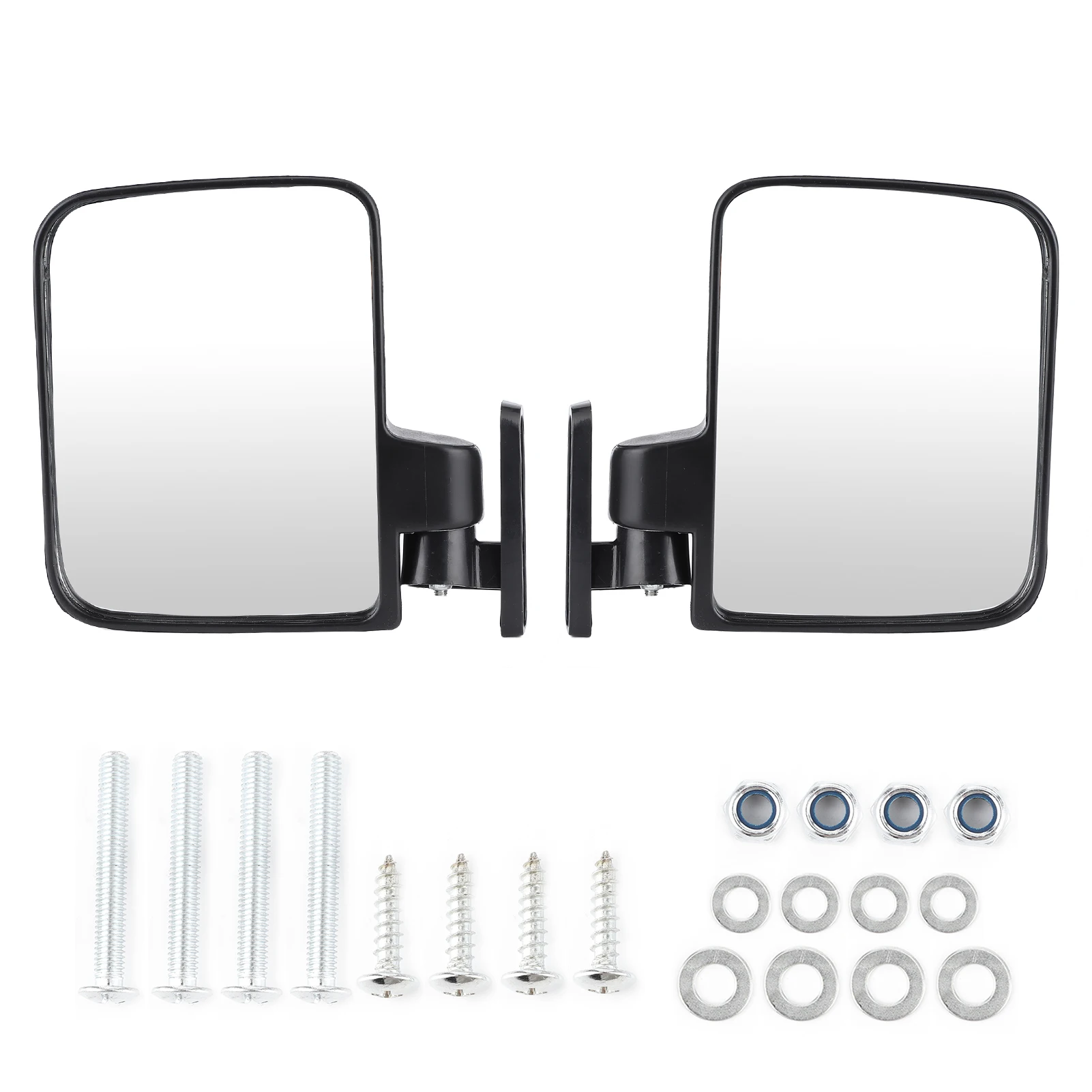 1 Pair ATV Door Side Mirrors Rear View Exterior Mirrors Universal Vehicle Modification Accessories for Golf Cart UTV
1 Pair ATV Door Side Mirrors Rear View Exterior Mirrors Universal Vehicle Modification Accessories for Golf Cart UTV