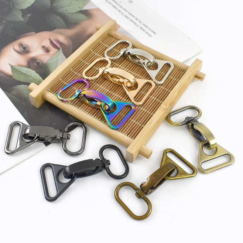 5Sets Metal Bag Strap Buckles Swivel Lobster Clasp Triangle Slider Clasps Dog Leash Ring Buckle Hooks DIY Hardware Accessories
5Sets Metal Bag Strap Buckles Swivel Lobster Clasp Triangle Slider Clasps Dog Leash Ring Buckle Hooks DIY Hardware Accessories