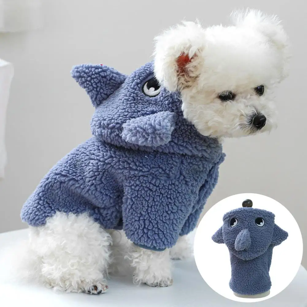 Fleece Dog Hoodie, Shark Sweatshirt, 2-Feet with Hat, Pet Clothes, Dogs Costumes, Dog Supplies, Winter
Fleece Dog Hoodie, Shark Sweatshirt, 2-Feet with Hat, Pet Clothes, Dogs Costumes, Dog Supplies, Winter