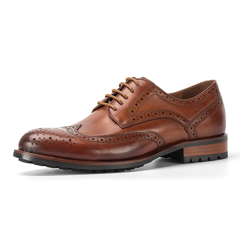 Genuine Leather Business Dress Man Wedding Shoes Leather Shoes Men's Retro Handmade
Genuine Leather Business Dress Man Wedding Shoes Leather Shoes Men's Retro Handmade