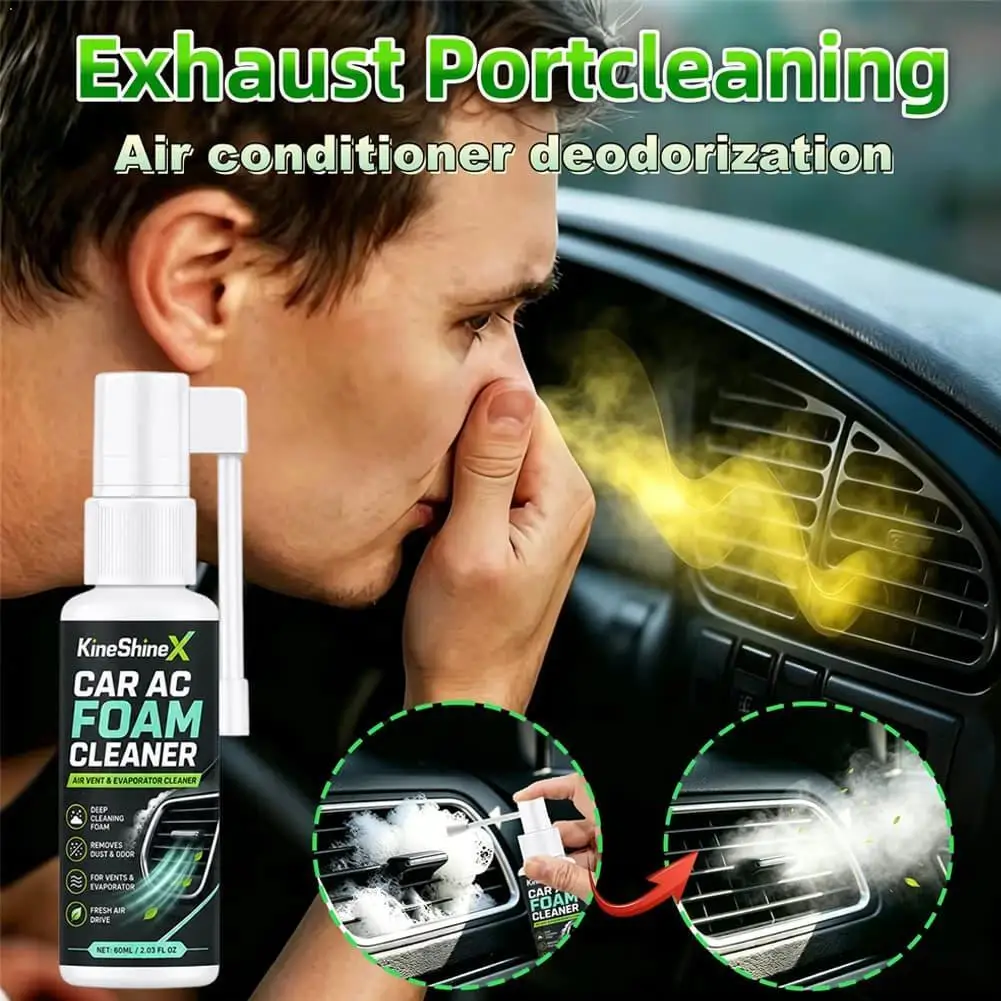 Car AC Foam Cleaner Long Nozzle Air Vent Evaporator Deep Clean Spray Remove Dust Odor Air Conditioner Deodorant
Car AC Foam Cleaner Long Nozzle Air Vent Evaporator Deep Clean Spray Remove Dust Odor Air Conditioner Deodorant