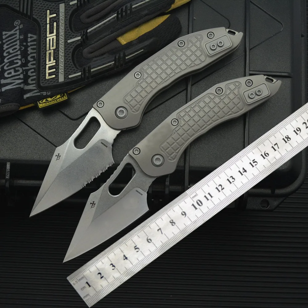 New Micro MICRO Folding Knife D2 Steel High Hardness Sharp Small Knife Outdoor Cutting Tool
New Micro MICRO Folding Knife D2 Steel High Hardness Sharp Small Knife Outdoor Cutting Tool