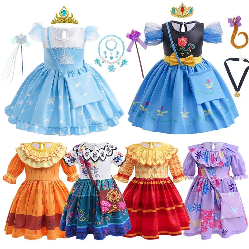 Encanto Cosplay Isabella Charm Dress Baby Girls Mirabel Costume Party Dolores Disguise Clothes Lusia Halloween Fantasy Outfits
Encanto Cosplay Isabella Charm Dress Baby Girls Mirabel Costume Party Dolores Disguise Clothes Lusia Halloween Fantasy Outfits