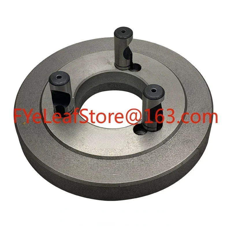 Lathe spindle flange three-jaw chuck connection transition plate 160/D4 200/D4 160D5 200D5
Lathe spindle flange three-jaw chuck connection transition plate 160/D4 200/D4 160D5 200D5