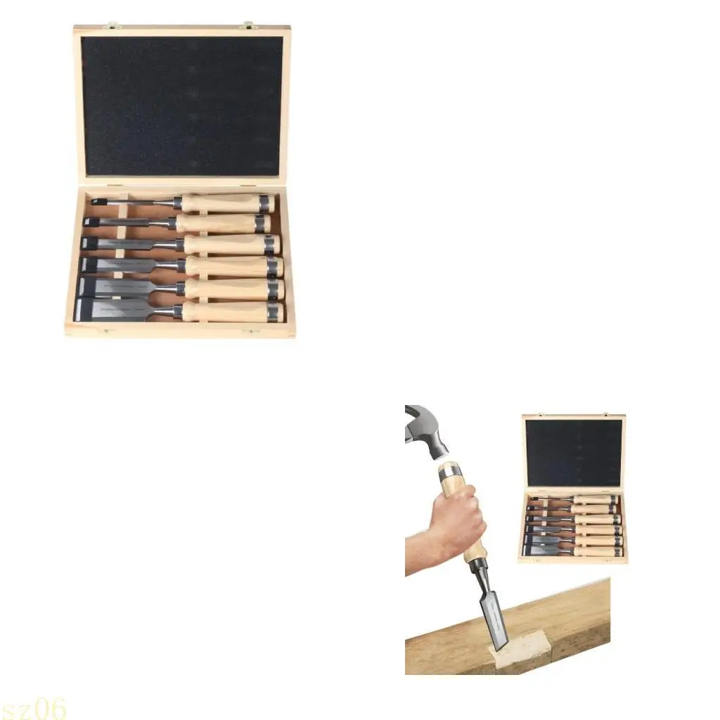 Q2Q4 6pcs Dhisel Sets Наборы для деревообработки набор для резьбы долоты с деревянным корпусом
Q2Q4 6pcs Dhisel Sets Наборы для деревообработки набор для резьбы долоты с деревянным корпусом