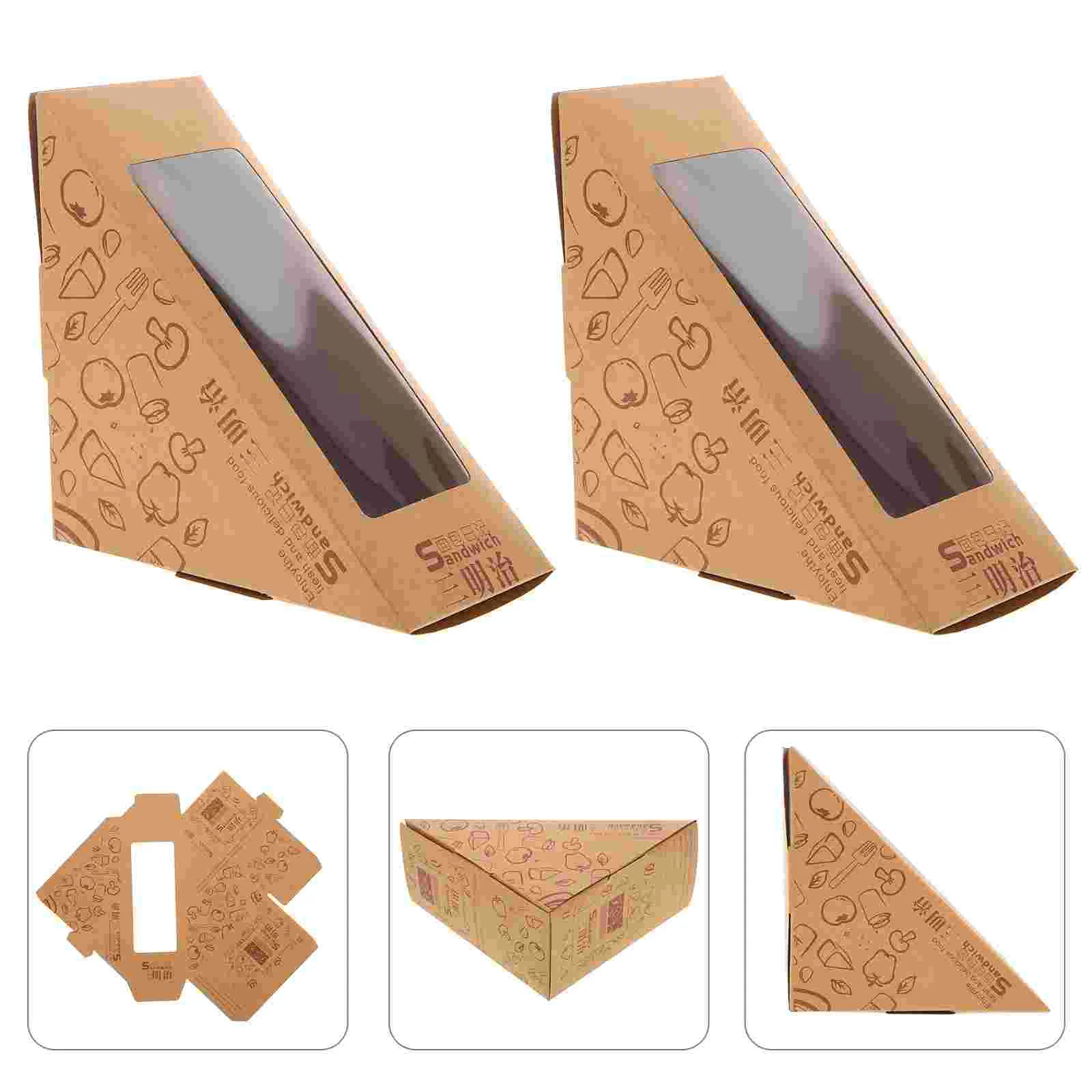 100 Pcs Shoe Sandwich Box Packing Boxes Cheesecake Container Paper Dessert Containers Wrapping
100 Pcs Shoe Sandwich Box Packing Boxes Cheesecake Container Paper Dessert Containers Wrapping