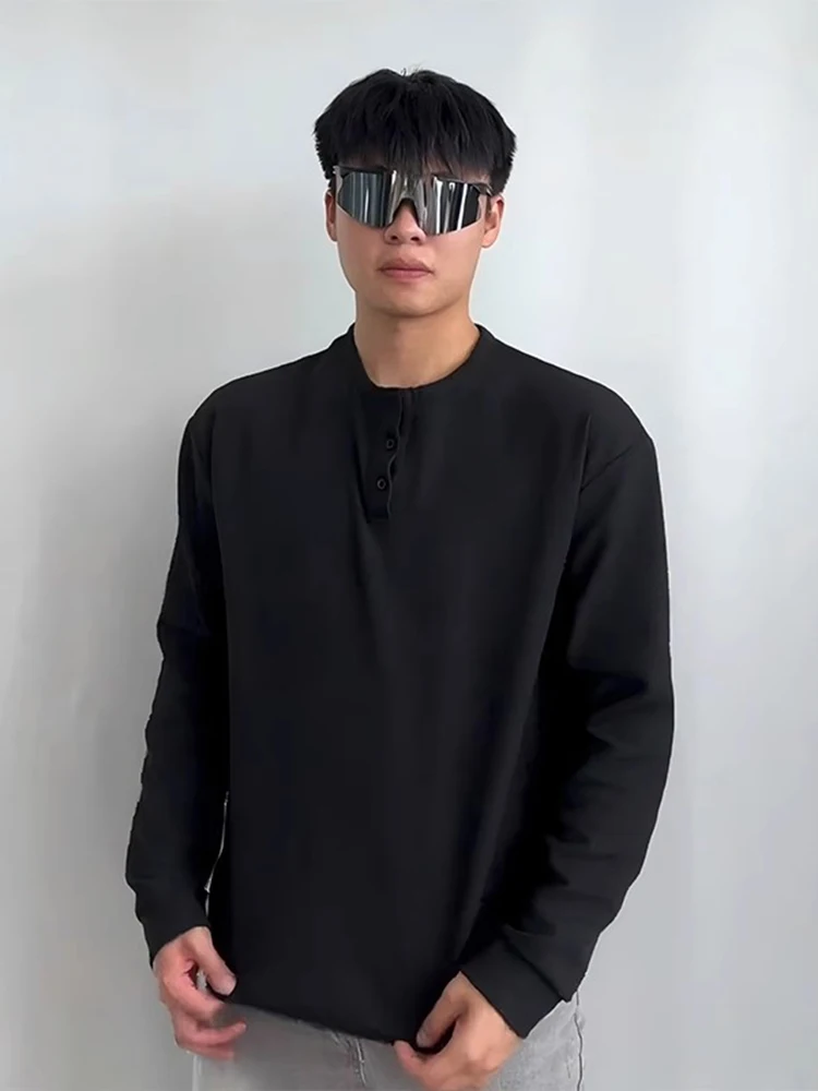 Black American Style Long Sleeve Base Shirt Men's Autumn Winter Outdoor Wear Inner Match Shoulder T-Shirt Cleanfit Hoodie
Black American Style Long Sleeve Base Shirt Men's Autumn Winter Outdoor Wear Inner Match Shoulder T-Shirt Cleanfit Hoodie