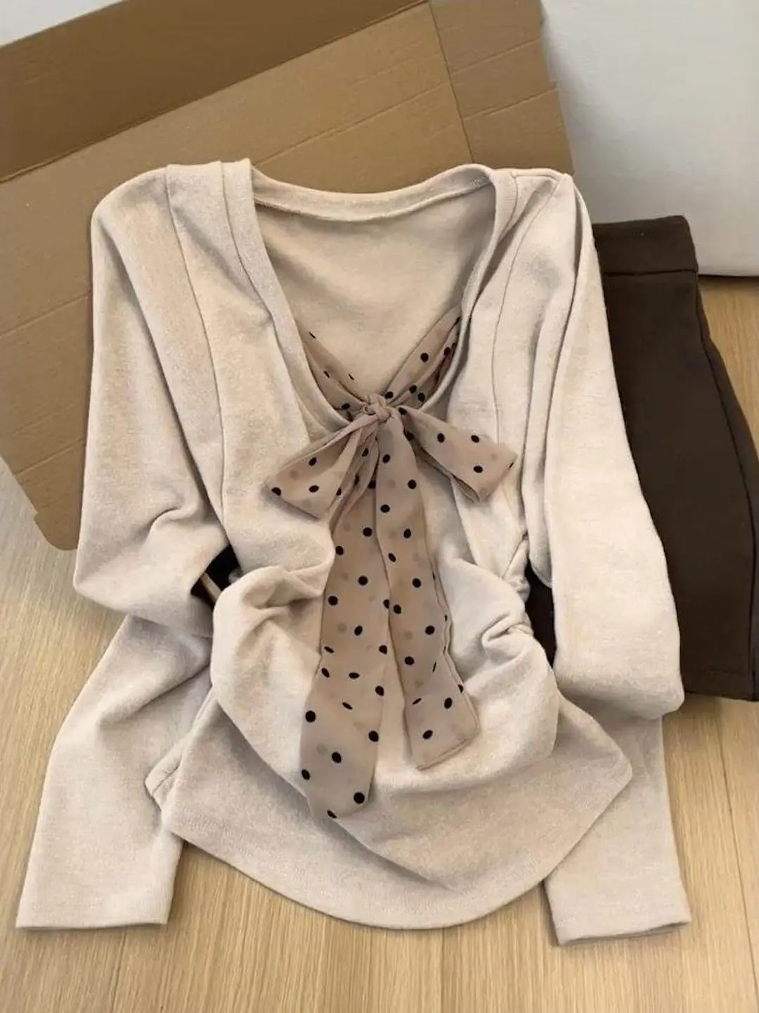 Slimming Long Sve Knot T-irt plus Size Knitted Korean Sle Big Brand Women's Faion Top Single Piece Winter ...
Slimming Long Sve Knot T-irt plus Size Knitted Korean Sle Big Brand Women's Faion Top Single Piece Winter ...