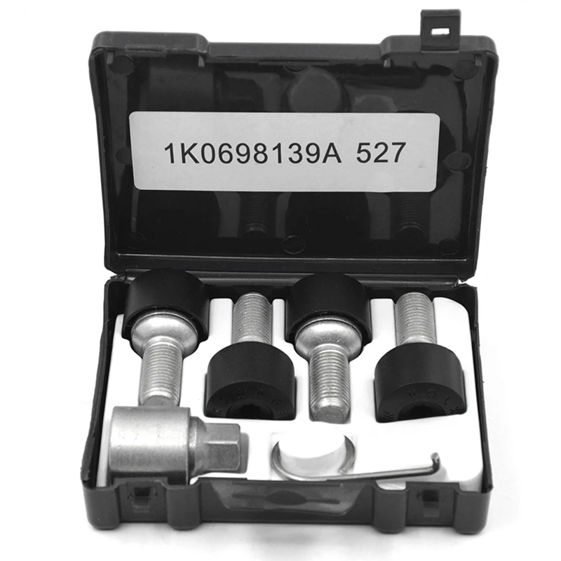 Для Volkswagen Jetta Passat GLI Golf CC 1998-2020 противоугонные винты набор запираемых колесных болтов 1K0698137A
Для Volkswagen Jetta Passat GLI Golf CC 1998-2020 противоугонные винты набор запираемых колесных болтов 1K0698137A
