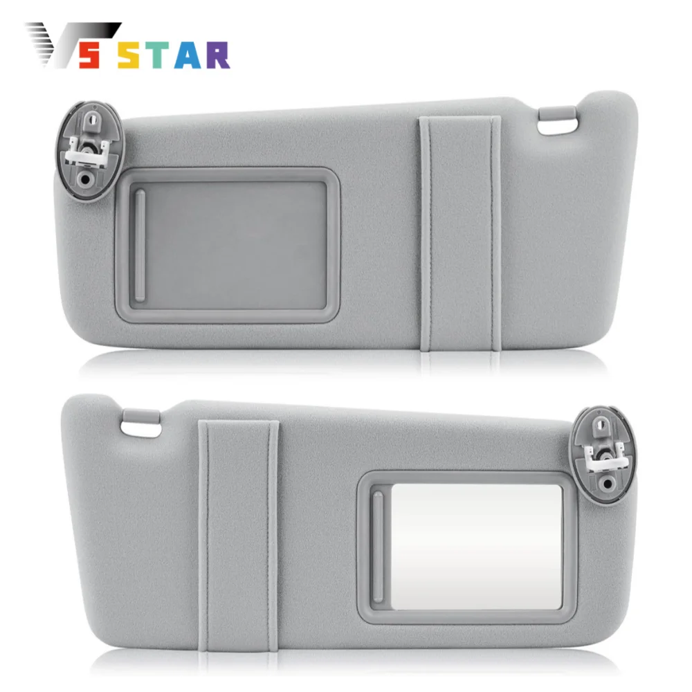 74310-0T022-B1 74320-0T022-B1 1 Pair Front Left & Right Sun Visor with Sunroof Gray For 2009-2016 Toyota Venza
74310-0T022-B1 74320-0T022-B1 1 Pair Front Left & Right Sun Visor with Sunroof Gray For 2009-2016 Toyota Venza