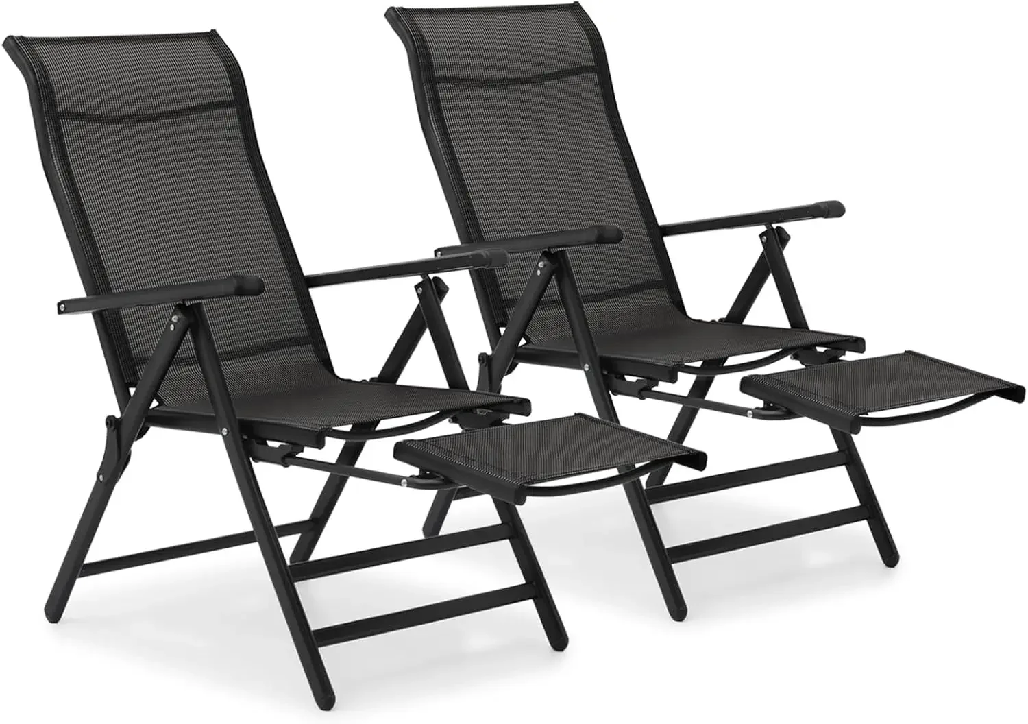 MoNiBloom 3 in 1 Outdoor Lounge Chairs Set of 2 Folding Recliner Patio Lounge Chair with Retractable Footrest,
MoNiBloom 3 in 1 Outdoor Lounge Chairs Set of 2 Folding Recliner Patio Lounge Chair with Retractable Footrest,