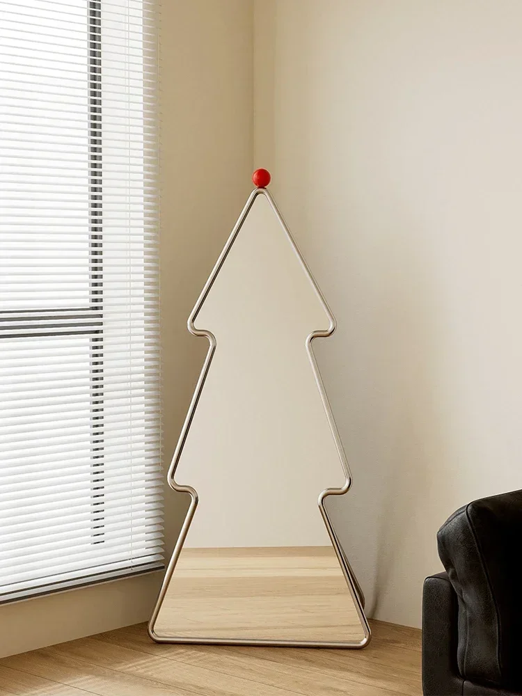 Artistic Creative Design Stainless Steel Special-Shaped Bedroom Wall Christmas Tree Floor Mirror
Artistic Creative Design Stainless Steel Special-Shaped Bedroom Wall Christmas Tree Floor Mirror