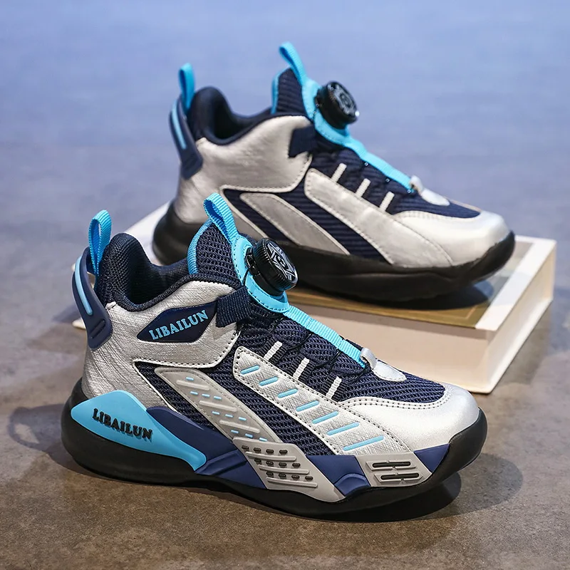 Children's Basketball Shoes Spring and Summer New Boys' Shoes Running Sneakers Boys Lightweight Breathable Mesh Shoes
Children's Basketball Shoes Spring and Summer New Boys' Shoes Running Sneakers Boys Lightweight Breathable Mesh Shoes