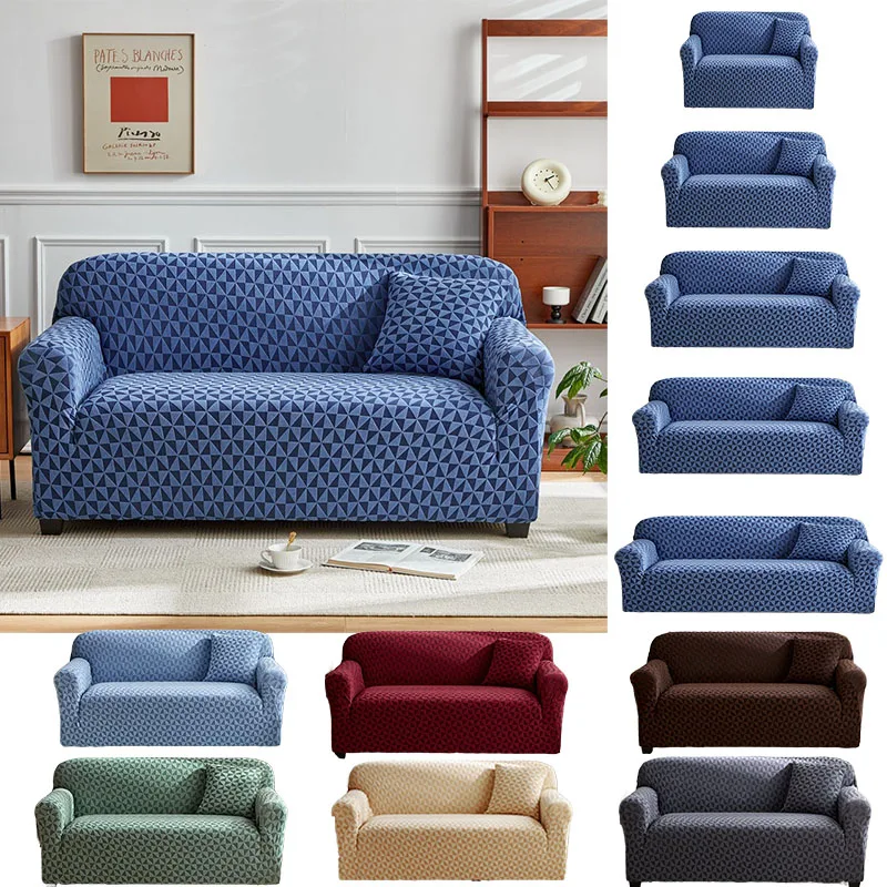 1PC Thicken Knitted Jacquard Geometric Elastic Sofa Covers for Living Room,For Sofa L-shaped Corner Sofa Covers 1/2/3/4/5 Seater
1PC Thicken Knitted Jacquard Geometric Elastic Sofa Covers for Living Room,For Sofa L-shaped Corner Sofa Covers 1/2/3/4/5 Seater