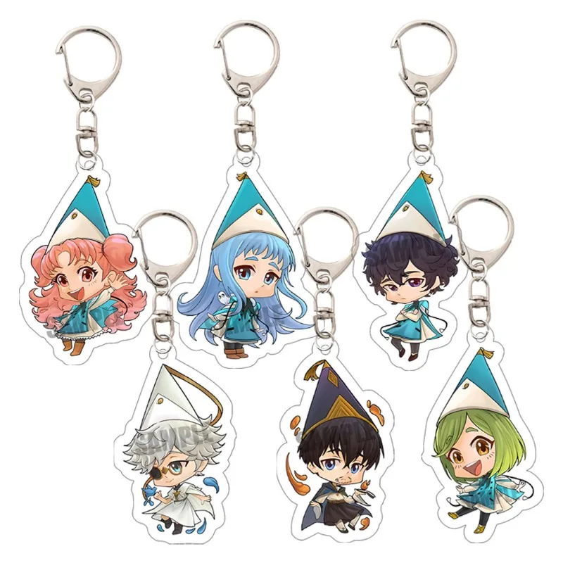 6pcs/set Witch Hat Atelier Kawaii Anime Acrylic Keychain Keyfuri Coco Titia Liche Backpack Pendant Fans Collect Gifts
6pcs/set Witch Hat Atelier Kawaii Anime Acrylic Keychain Keyfuri Coco Titia Liche Backpack Pendant Fans Collect Gifts