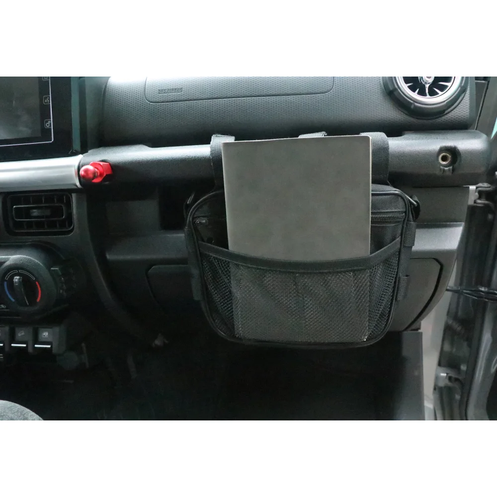 JMN017 Front Passenger Grab Handle Storage Bag Multifunctional Storage Organizer Interior Accessories for Jimny 2019+ JB64/JB74
JMN017 Front Passenger Grab Handle Storage Bag Multifunctional Storage Organizer Interior Accessories for Jimny 2019+ JB64/JB74