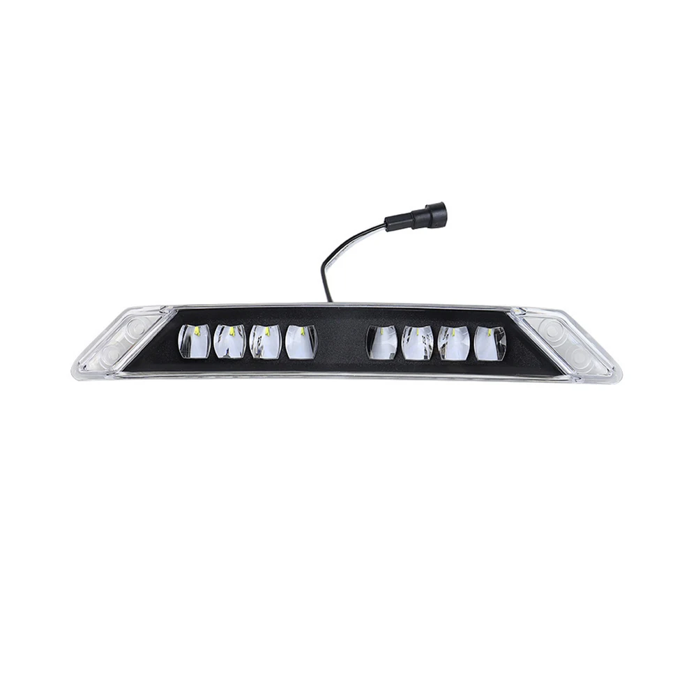 Black LED Front Bumper Light Front Bumper Lamp High-quality ABS Material Daytime Running Light Easy Installation
Black LED Front Bumper Light Front Bumper Lamp High-quality ABS Material Daytime Running Light Easy Installation
