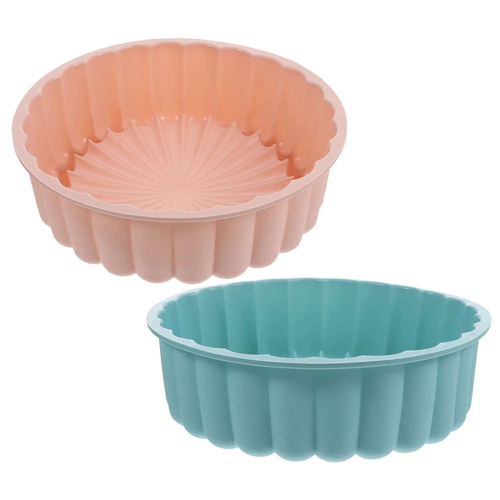 2 Pcs 8 Inch Food Grade Silicone Round Cake Mold Pan Heat Resistant 230C Charlotte Cake Pan Baking Tools Kitchen Accessories
2 Pcs 8 Inch Food Grade Silicone Round Cake Mold Pan Heat Resistant 230C Charlotte Cake Pan Baking Tools Kitchen Accessories