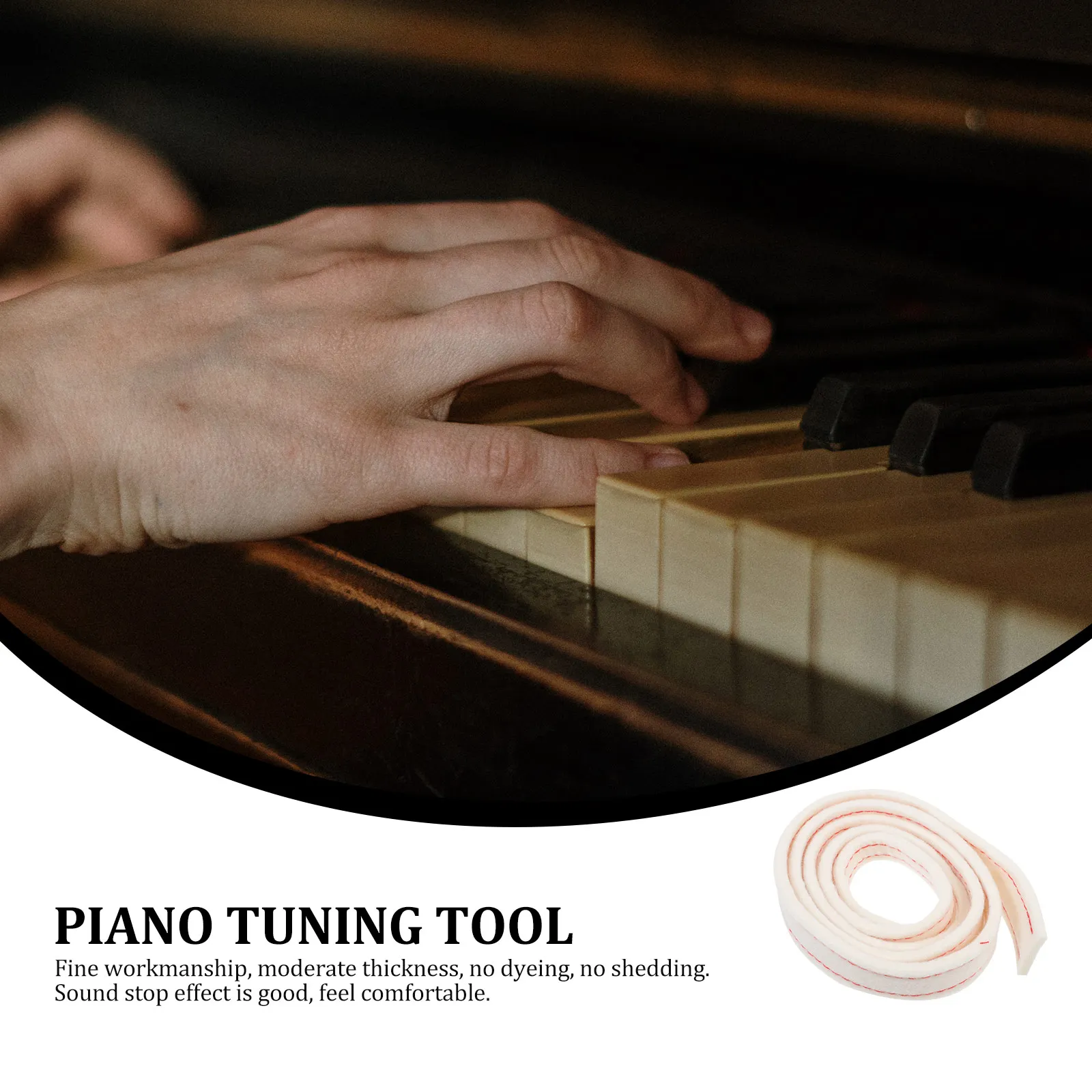 Soundproof Tape Piano Fixing Tool Accesories Musical Instrument Tuning Accessories Kit Supply Wool Accessory Repair
Soundproof Tape Piano Fixing Tool Accesories Musical Instrument Tuning Accessories Kit Supply Wool Accessory Repair