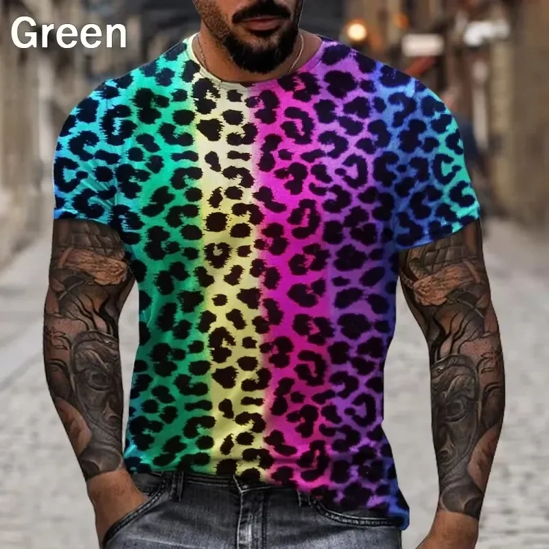 2026 Men's Summer Creative Fashion High-Definition Printed T-Shirt Featuring Personalized Leopard Print Trend with Retro
2026 Men's Summer Creative Fashion High-Definition Printed T-Shirt Featuring Personalized Leopard Print Trend with Retro