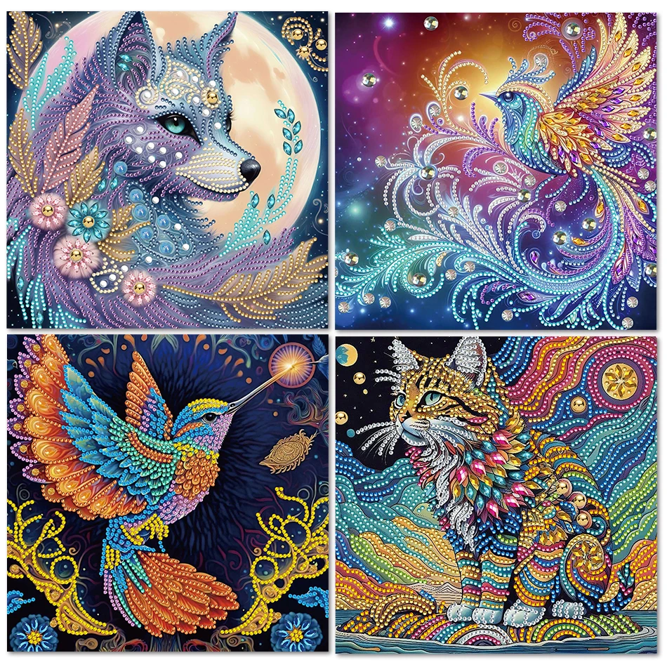 SDOYUNO 30x30cm 5D DIY Diamond Painting Animal Kit Bird Cat Wolf DIY Partial Special Shaped Drill Diamond Mosaic Art Gift
SDOYUNO 30x30cm 5D DIY Diamond Painting Animal Kit Bird Cat Wolf DIY Partial Special Shaped Drill Diamond Mosaic Art Gift